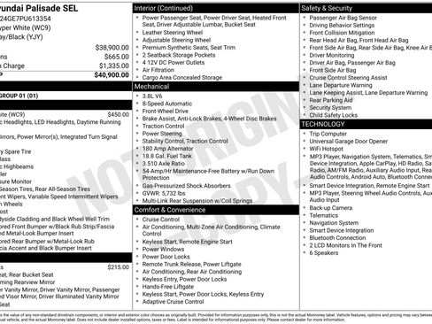 Used 2023 Hyundai Palisade SEL FWD image 4