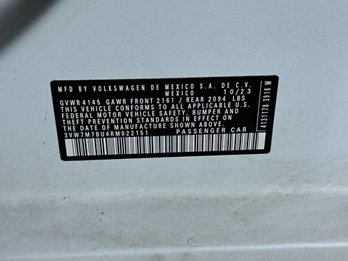 Used 2024 Volkswagen Jetta SE w/ Panoramic Sunroof Package FWD image 12
