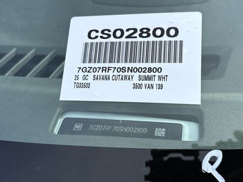 New 2025 GMC Savana 3500 w/ Power Convenience Package image 34