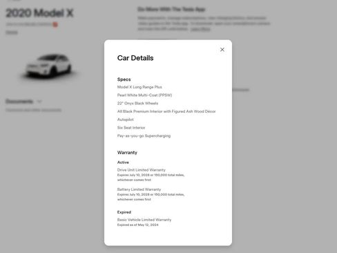 Used 2020 Tesla Model X Long Range image 3