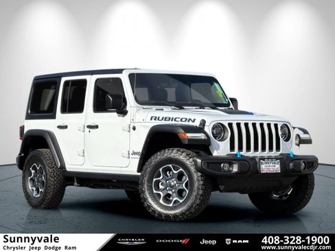 New 2023 Jeep Wrangler Unlimited Rubicon 4xe w/ Cold Weather Group image 1