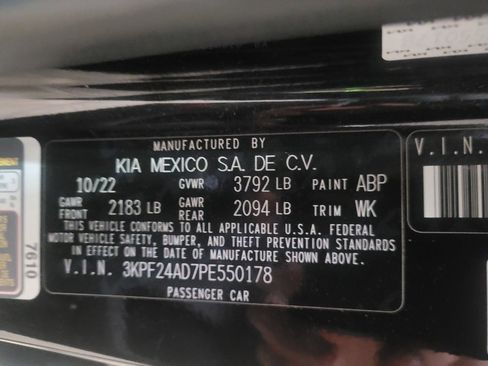 Used 2023 Kia Forte LXS image 30