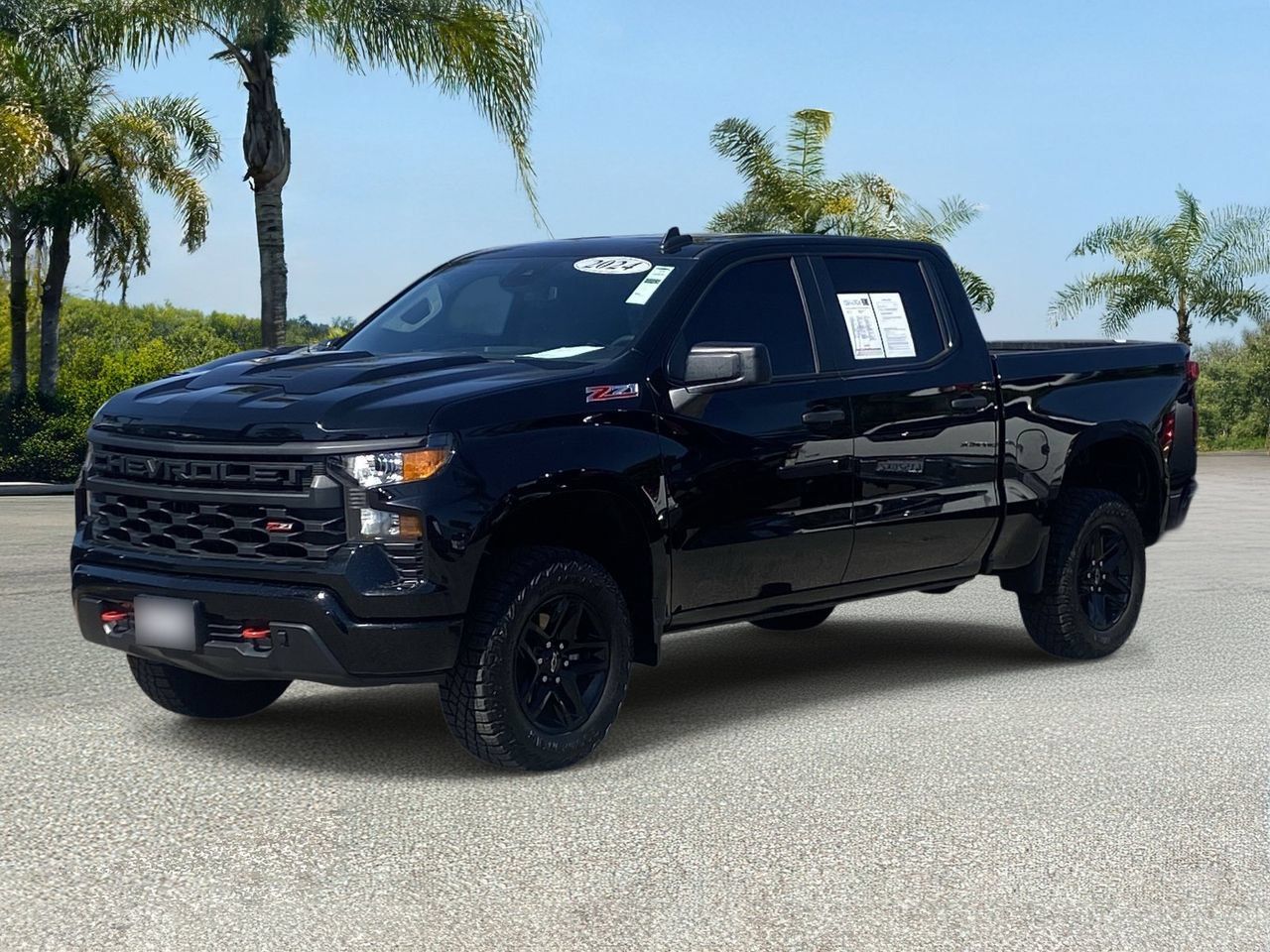 Used 2024 Chevrolet Silverado 1500 Custom Trail Boss AWD/4WD image 2