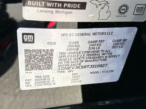 New 2026 Chevrolet Traverse Z71 w/ Enhanced Driving Package AWD/4WD image 29