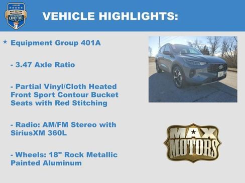 New 2026 Ford Escape ST-Line Select w/ Equipment Group 401A image 5