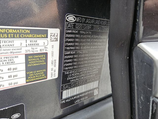 Used 2020 Land Rover Range Rover Long Wheelbase Autobiography AWD/4WD image 7