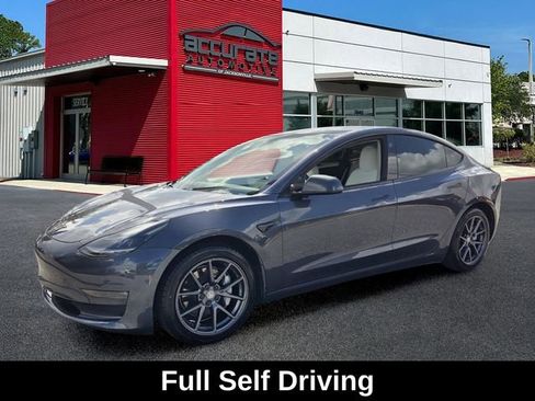Used 2021 Tesla Model 3 Long Range AWD/4WD image 1