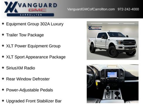 Used 2019 Ford F150 XLT w/ Equipment Group 302A Luxury AWD/4WD image 6