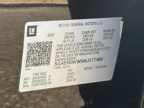 Used 2021 Buick Enclave Avenir w/ Avenir Technology Package FWD image 38