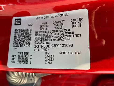 Certified 2024 GMC Canyon AT4 w/ Canyon Safety Plus Package AWD/4WD image 26