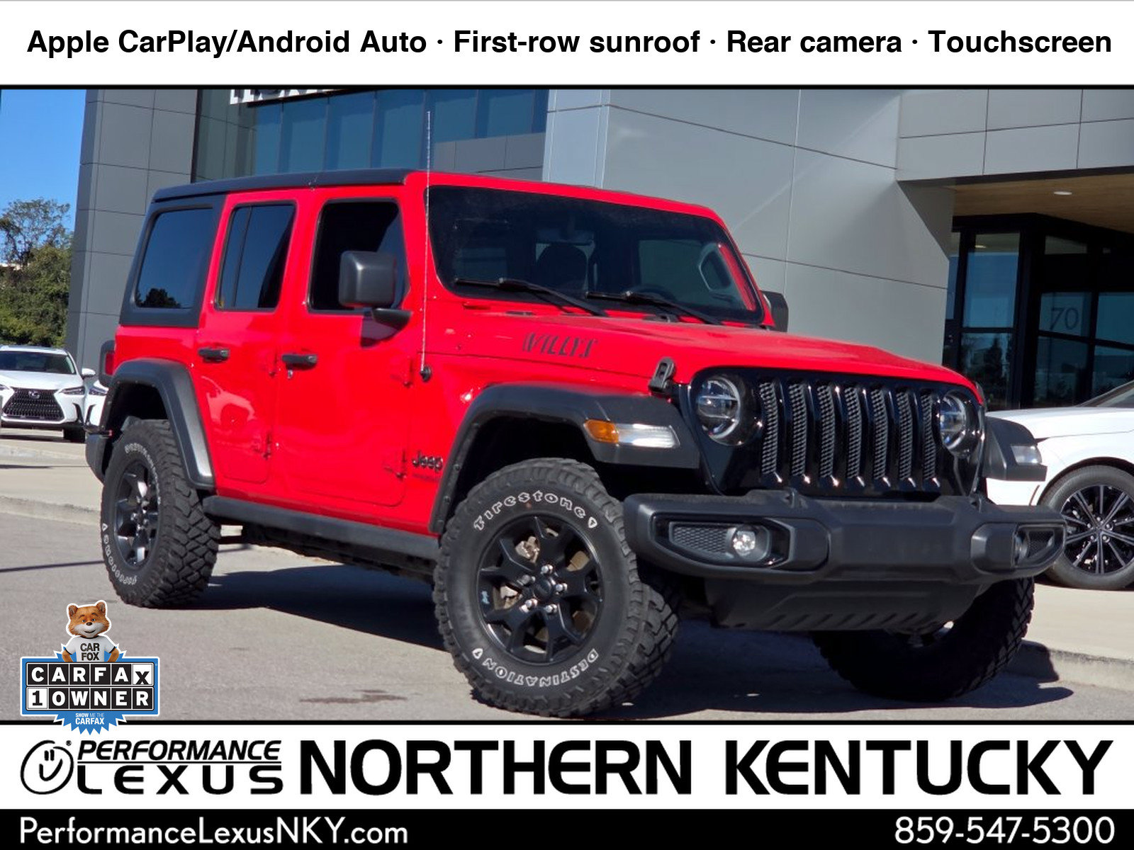 Used 2021 Jeep Wrangler Unlimited Sport AWD/4WD image 1