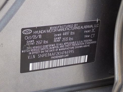 Used 2019 Hyundai Sonata SEL FWD image 33