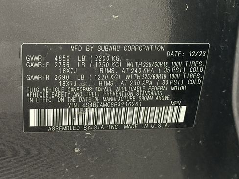 Used 2024 Subaru Outback Limited image 36