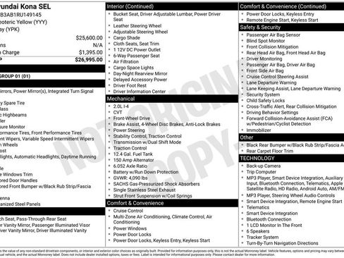 Used 2024 Hyundai Kona SEL FWD image 5