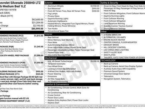 New 2025 Chevrolet Silverado 2500 LTZ w/ LTZ Convenience Package image 4