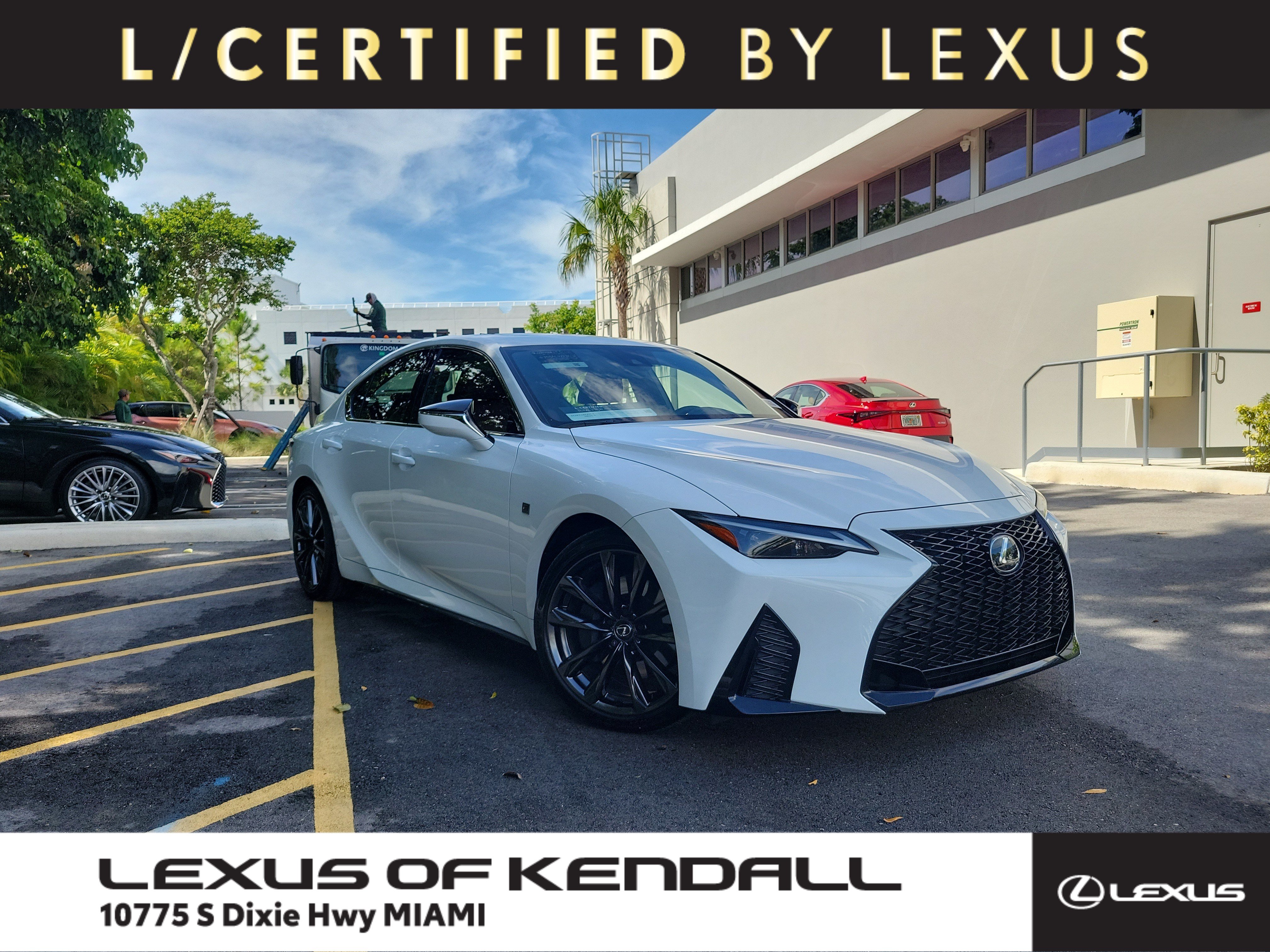 Used 2025 Lexus IS 350 F Sport w/ Accessory Package 2 RWD image 1