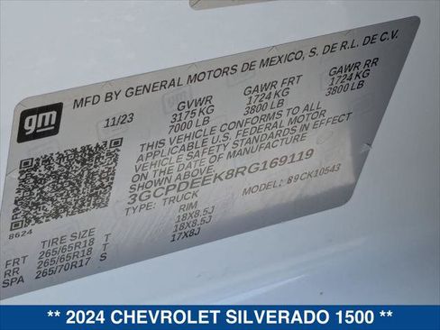 Used 2024 Chevrolet Silverado 1500 RST AWD/4WD image 23