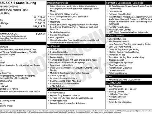 Used 2019 MAZDA CX-5 Grand Touring w/ GT Premium Package image 18