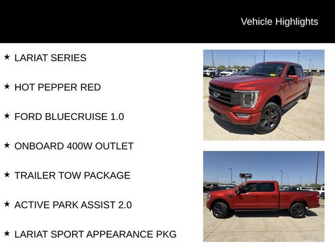 Used 2023 Ford F150 Lariat w/ Equipment Group 502A High AWD/4WD image 5