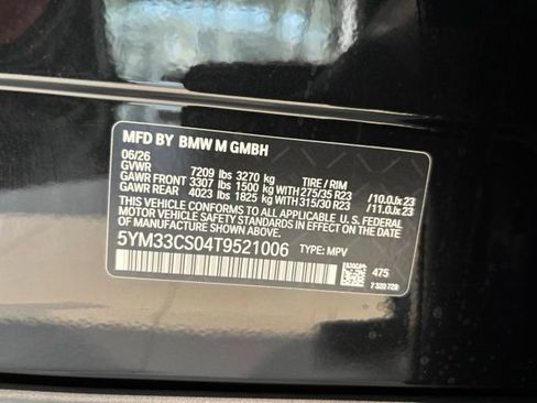New 2026 BMW XM Label Red AWD/4WD image 20