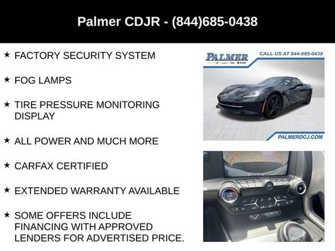 Used 2016 Chevrolet Corvette Stingray Coupe w/ 3LT Preferred Equipment Group RWD image 18