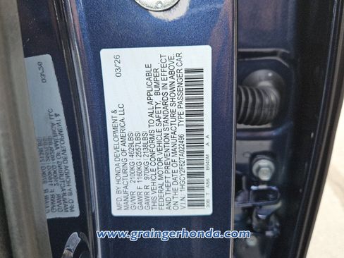 New 2026 Honda Accord EX-L image 13