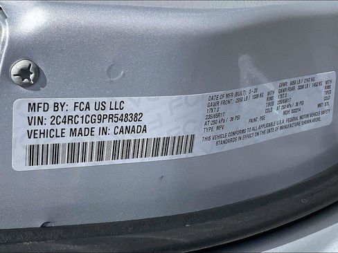 Used 2023 Chrysler Voyager LX FWD image 32