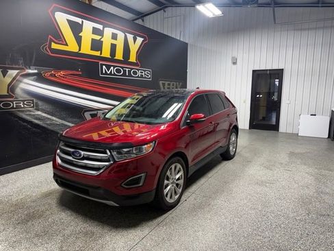 Used 2018 Ford Edge Titanium w/ Equipment Group 301A AWD/4WD image 1