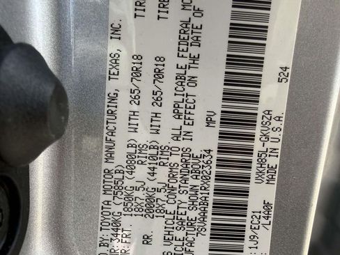 Used 2024 Toyota Sequoia SR5 w/ SR5 Premium Package image 13