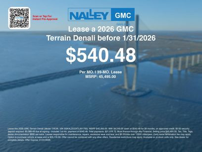 New 2026 GMC Terrain Denali