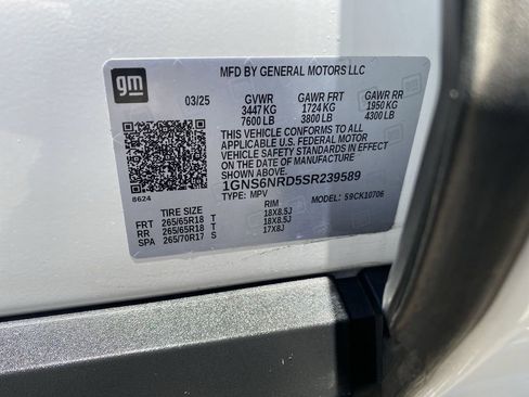 Used 2025 Chevrolet Tahoe LT AWD/4WD image 34