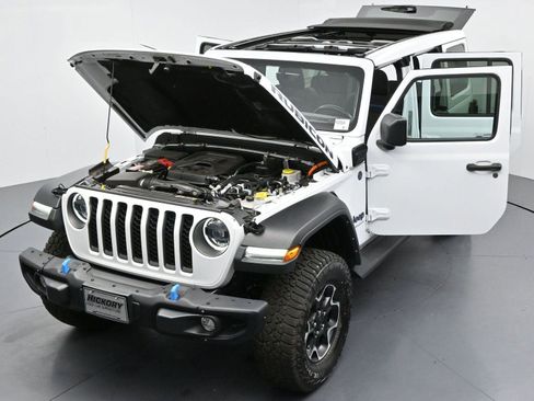 Used 2023 Jeep Wrangler Unlimited Rubicon 4xe w/ Steel Bumper Group AWD/4WD image 48