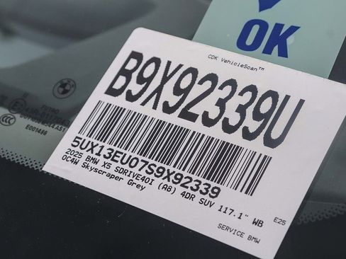 Used 2025 BMW X5 sDrive40i w/ Premium Package image 29