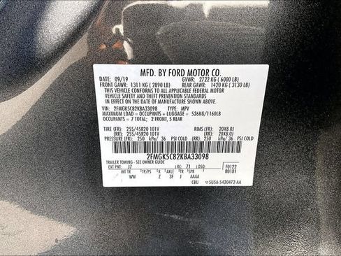 Used 2019 Ford Flex SEL w/ Equipment Group 202A FWD image 18