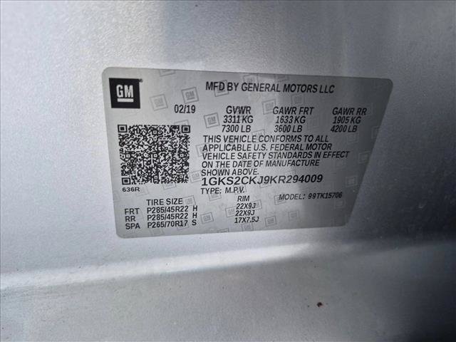 Used 2019 GMC Yukon Denali w/ Open Road Package AWD/4WD image 14