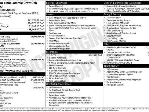 Used 2022 RAM 1500 Laramie w/ G/T Package image 25