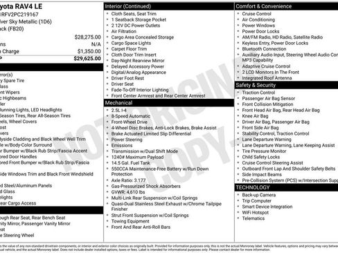 Used 2023 Toyota RAV4 LE image 3