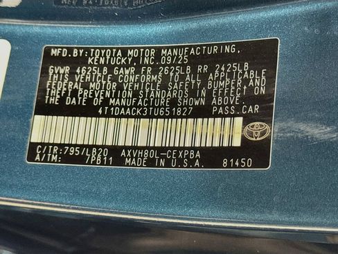 Certified 2026 Toyota Camry XSE FWD image 28