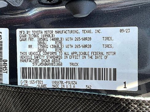 Used 2024 Toyota Tundra SR5 w/ TRD Sport Package RWD image 22