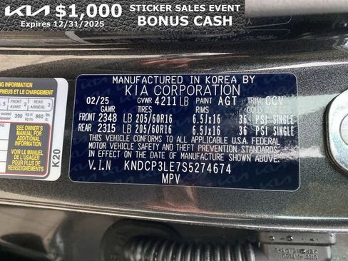 New 2025 Kia Niro LX image 38