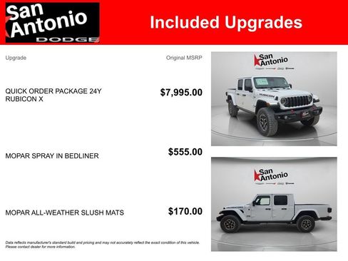 New 2026 Jeep Gladiator Rubicon AWD/4WD image 6