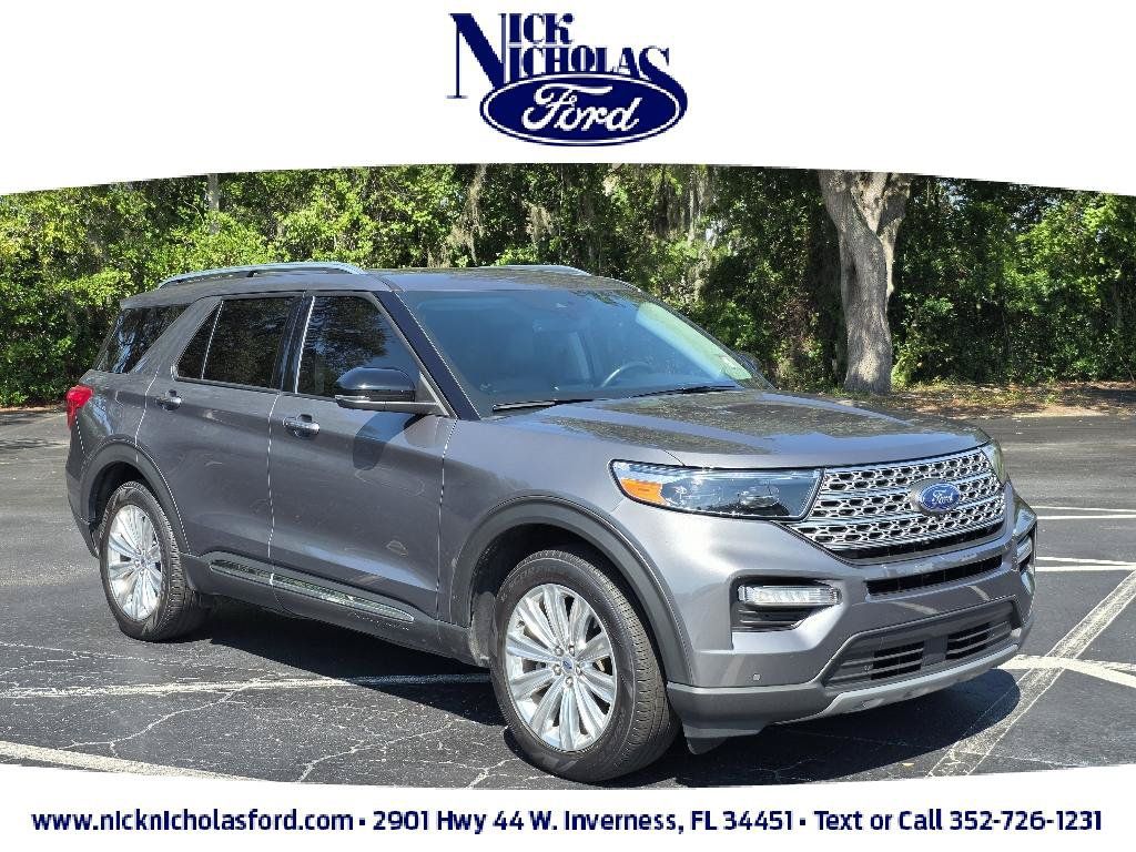 Certified 2022 Ford Explorer Limited w/ Equipment Group 301A RWD image 1