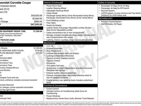 Used 2004 Chevrolet Corvette Coupe w/ Preferred Equipment Group RWD image 4