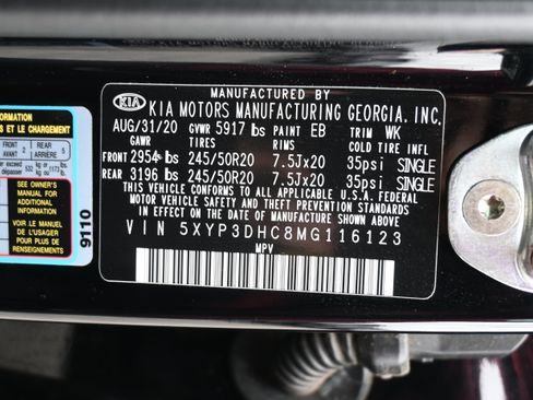 Used 2021 Kia Telluride EX w/ EX Premium Package image 11