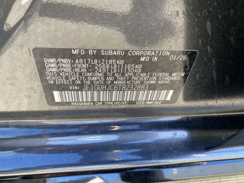 New 2026 Subaru Impreza RS image 27