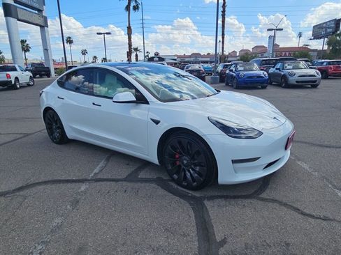 Used 2021 Tesla Model 3 Performance AWD/4WD image 3
