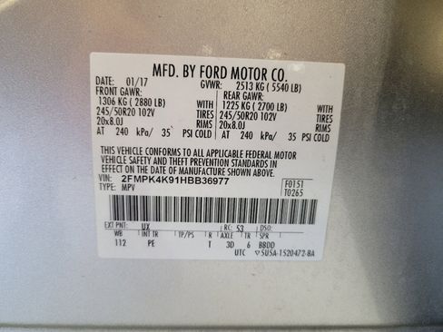 Used 2017 Ford Edge Titanium w/ Equipment Group 301A image 33