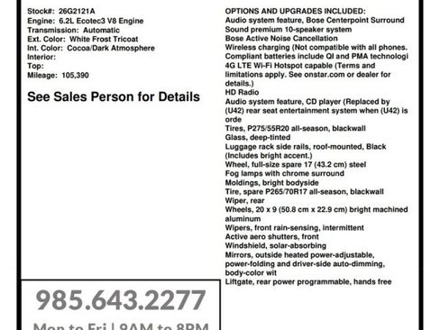 Used 2020 GMC Yukon Denali w/ Denali Ultimate Package RWD image 32