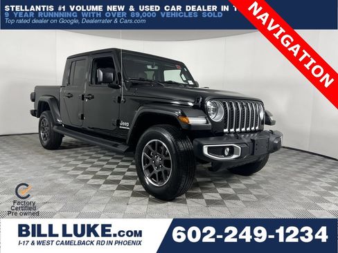 Certified 2022 Jeep Gladiator Overland w/ Popular Equipment Package image 1