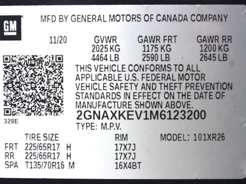 Used 2021 Chevrolet Equinox LT FWD image 38